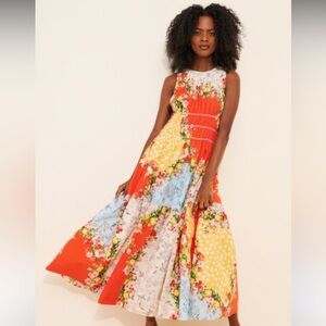 kavita bhartia deep-v sheer tiered tulle dress Anthropologie | Dresses | Kavita Bhartia Rosette Tiered Tulle Gown